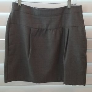 Grey Loft A-Line Skirt